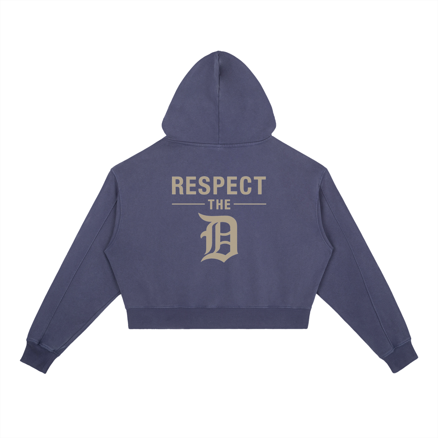 Womens Detroit Vintage Washed Heavyweight Hoodie