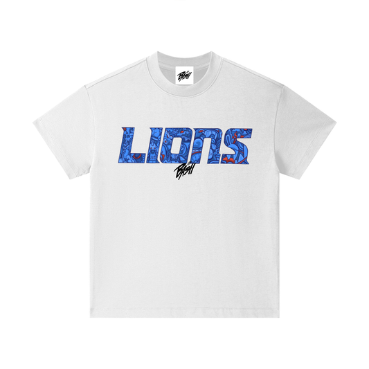 Kids Lions Cotton T-Shirt