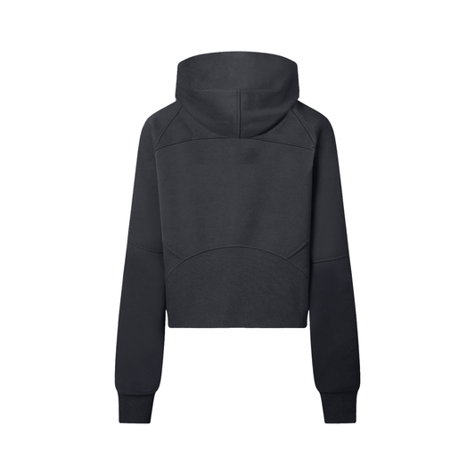 Womens BASH Cropped Half-Zip Hoodie