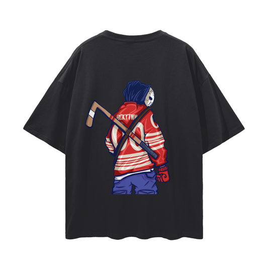 HOCKEYTWN Loose Drop Shoulder T-Shirt
