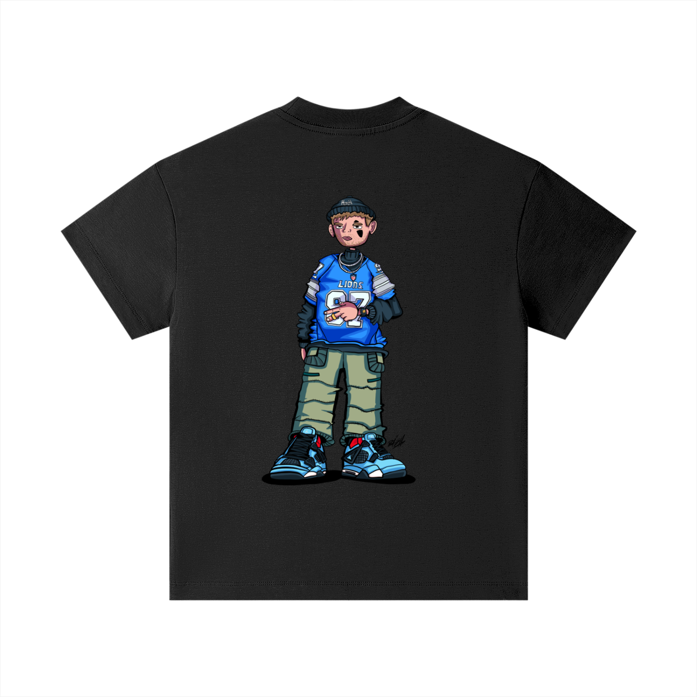 Kids Lions Cotton T-Shirt