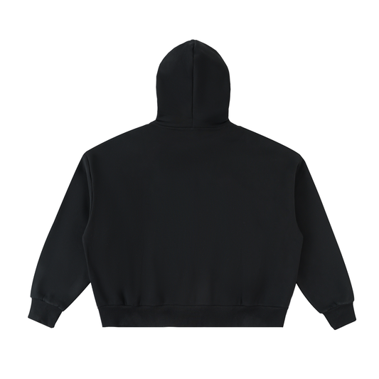 Mens BASH Full-Zip Boxy Hoodie