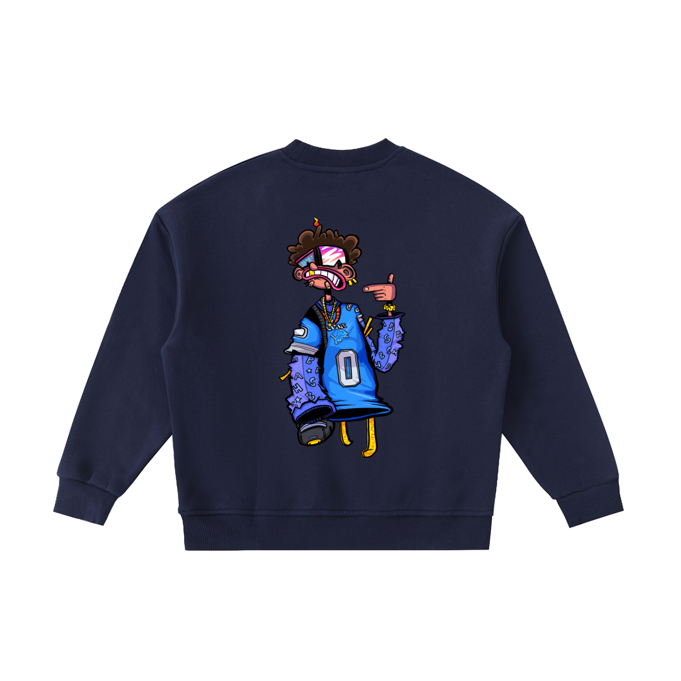 Kids Lions Fleece Crewneck Sweatshirt