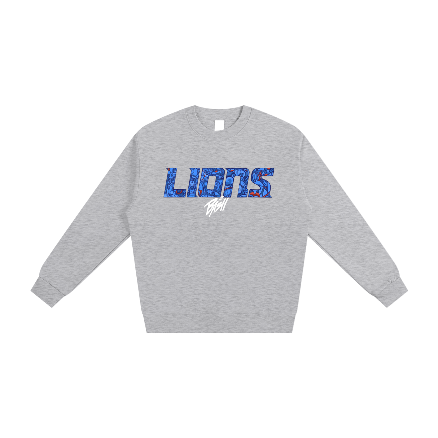 Mens Lions Heavyweight Sweatshirt