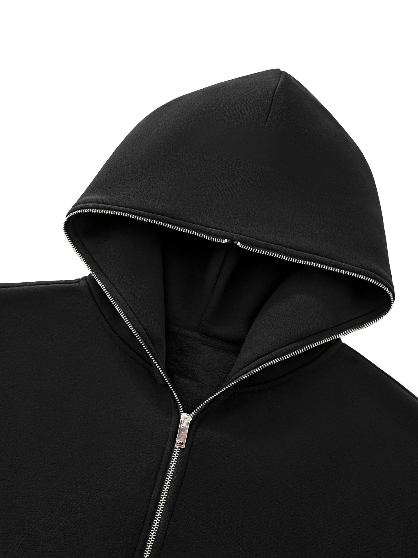 Mens BASH Full-Zip Boxy Hoodie