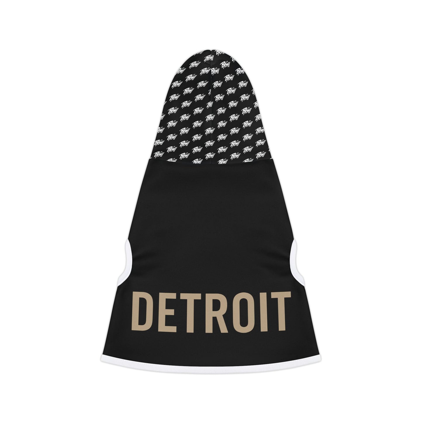 Detroit Logo Pet Hoodie
