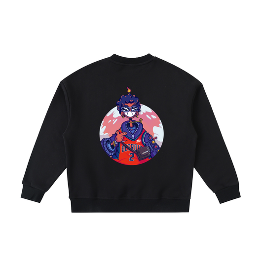 Kids Pistons Fleece Crewneck Sweatshirt