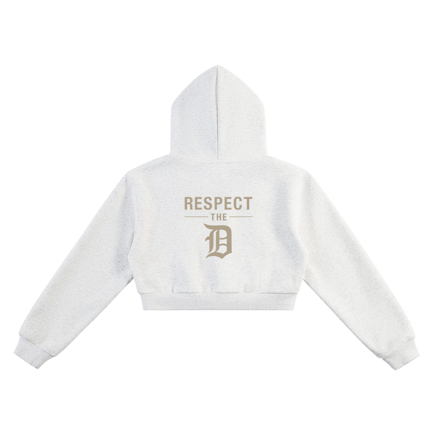 Womens Detroit Cropped Hoodie