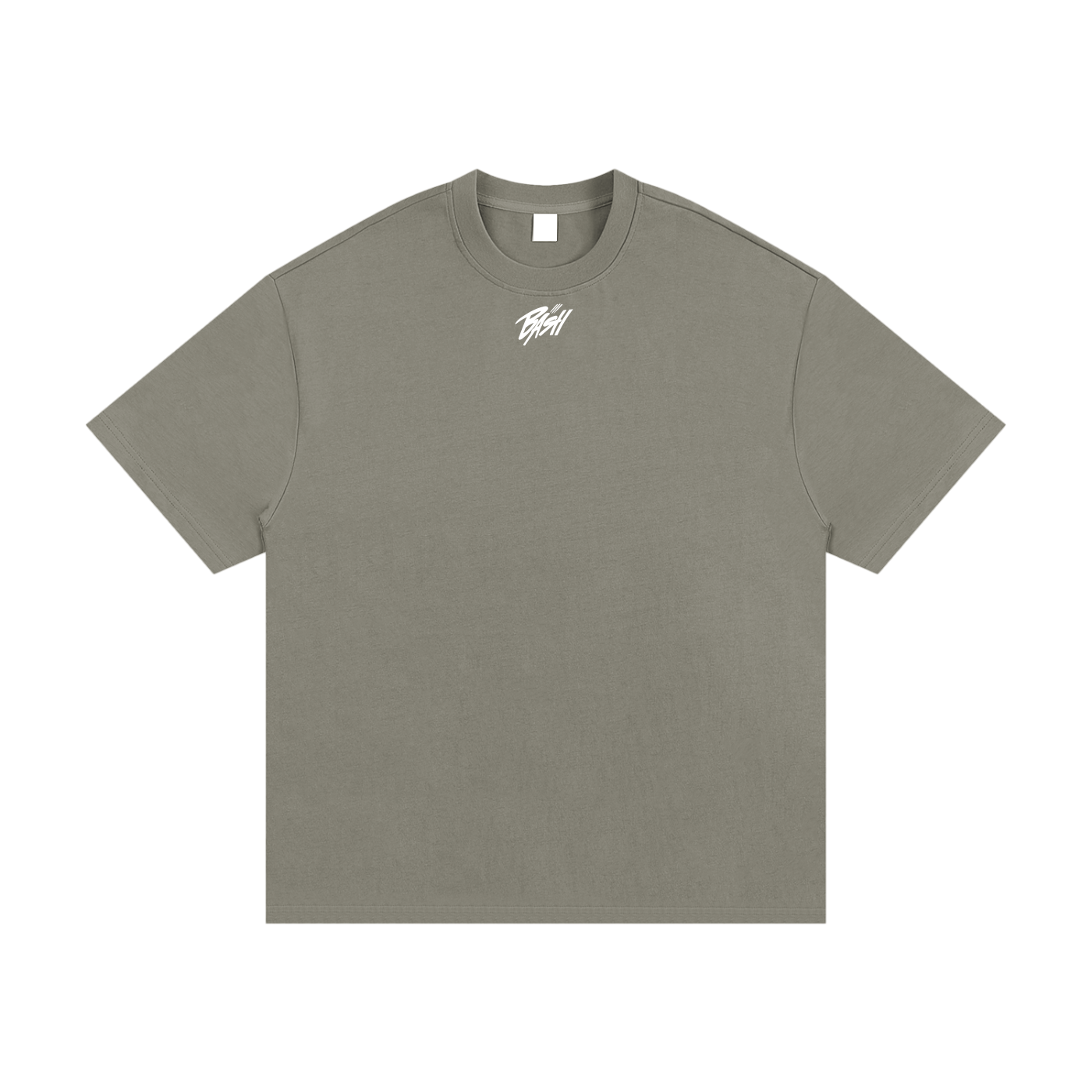 BASH CLLXXN heavyweight t-shirt featuring original hand drawn doodle art streetwear design by teen founder, intricate comic-inspired line art on black cotton tee