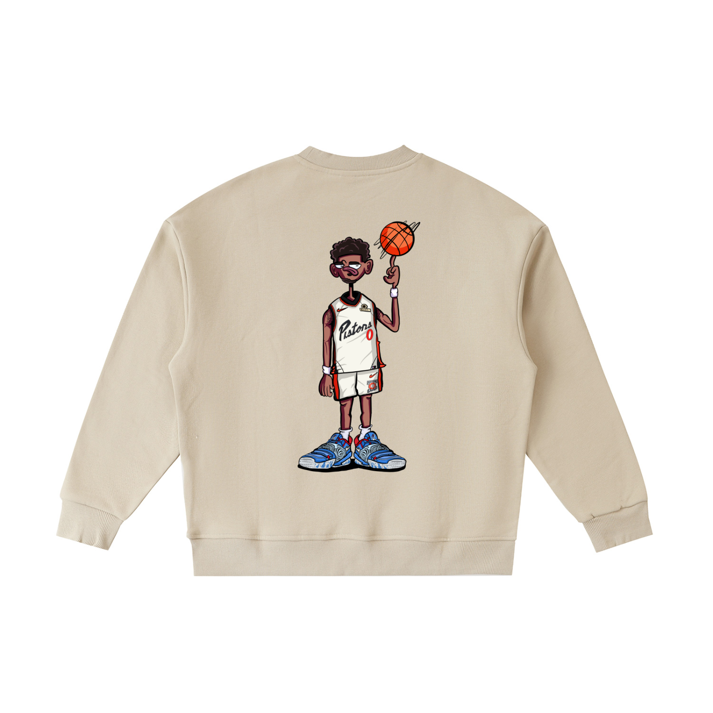 Kids Pistons Fleece Crewneck Sweatshirt