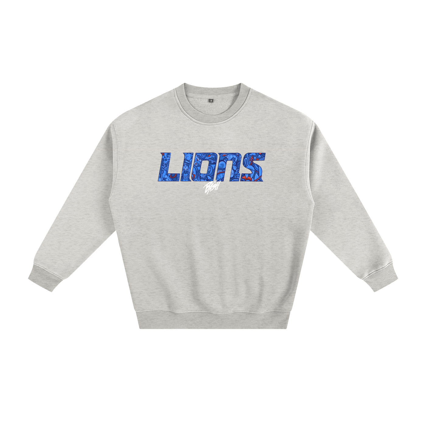 Mens Lions Fleeced Sweatshirt
