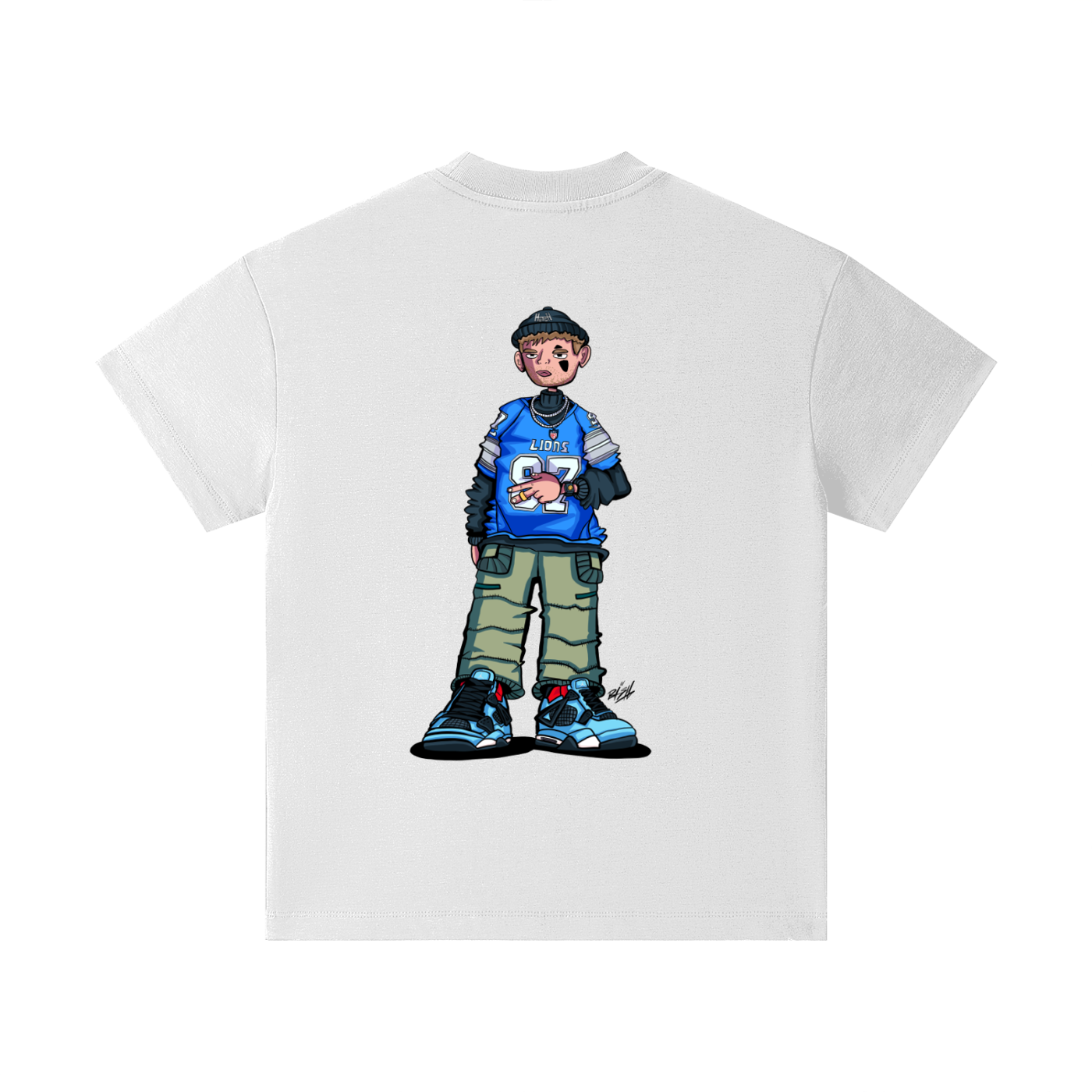 Kids Lions Cotton T-Shirt