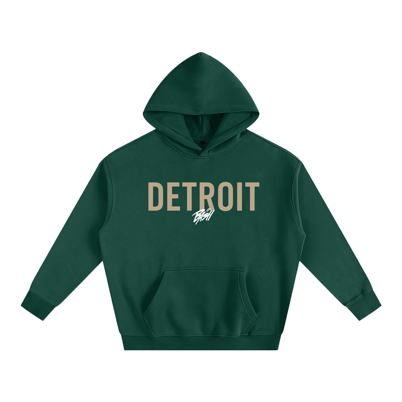 Mens Detroit Oversized Fleece Hoodie