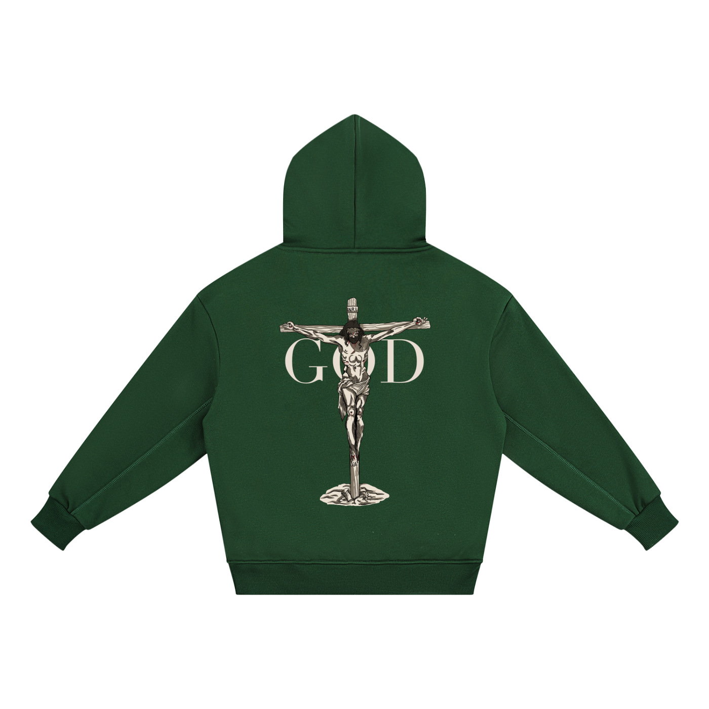 Kids FAITH Fleece Hoodie by BASH CLLXXN featuring original hand drawn doodle art streetwear design by teen founder on a soft fleece kids hoodie