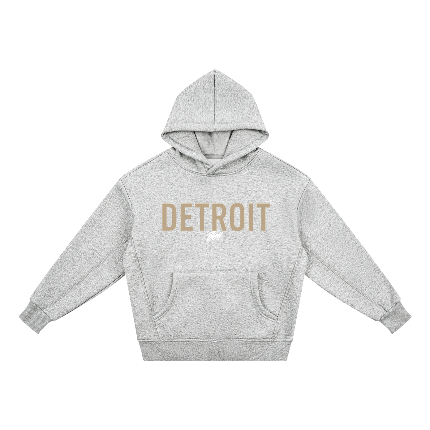 BASH CLLXXN kids doodle art hoodie featuring original hand drawn streetwear design by Detroit teen founder, shown in fleece hoodie style with intricate comic-inspired doodle artwork