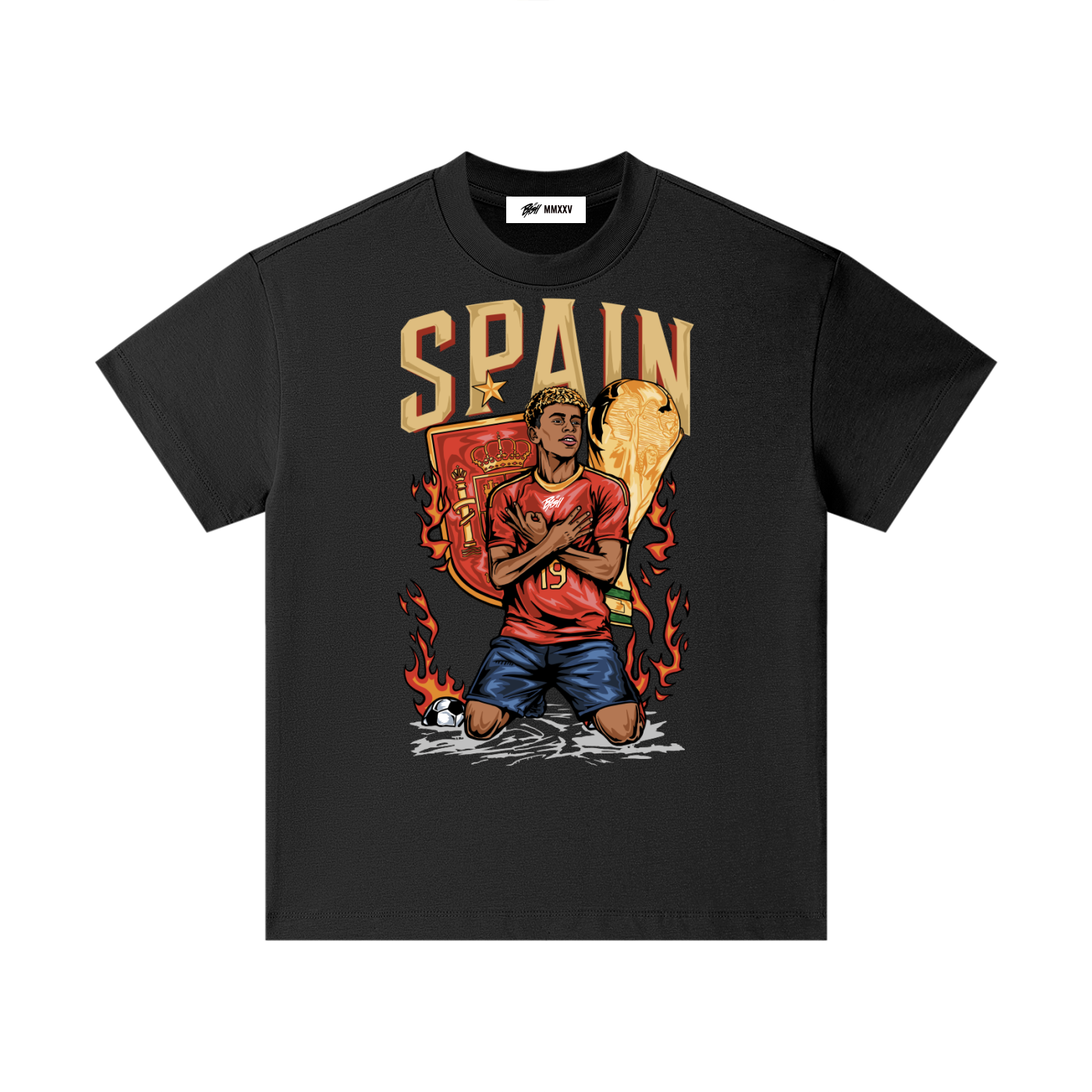 KIDS SPAIN HEAVYWEIGHT TEE