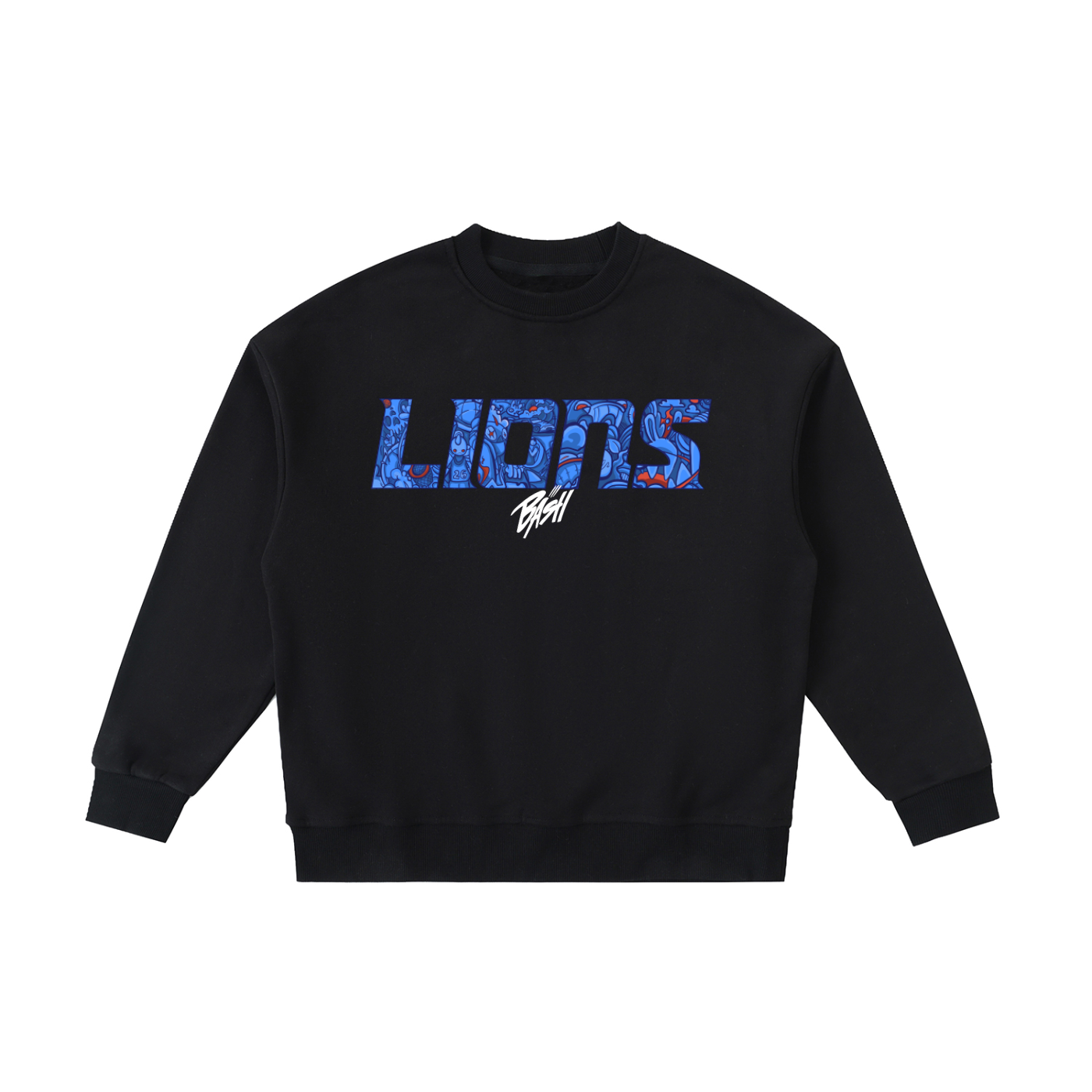 Kids Lions Fleece Crewneck Sweatshirt