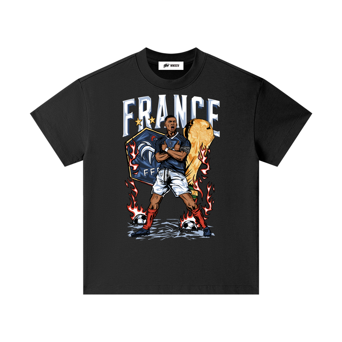 KIDS FRANCE HEAVYWEIGHT TEE