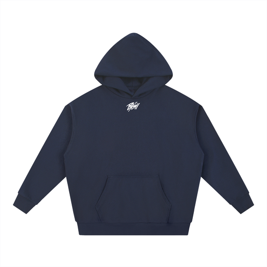 BEWARE OF THE DAWGS HOODIE - NAVY/BLACK