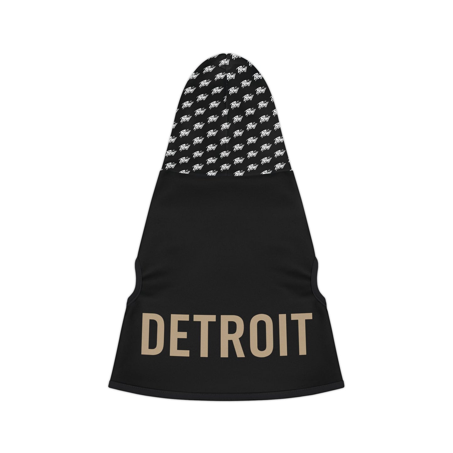 Detroit Logo Pet Hoodie