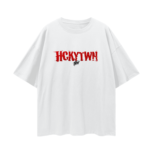 HOCKEYTWN Loose Drop Shoulder T-Shirt