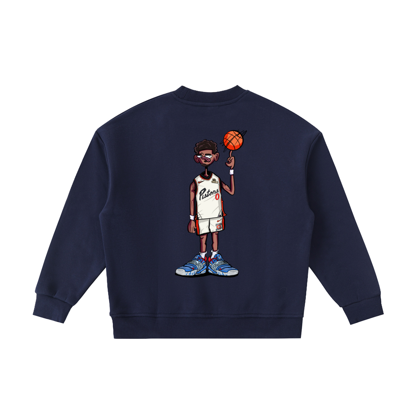 Kids Pistons Fleece Crewneck Sweatshirt