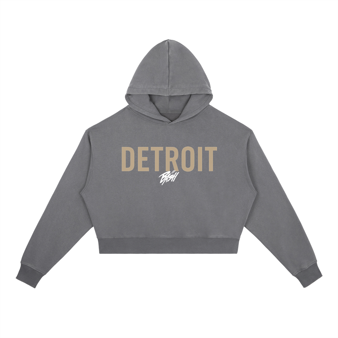 Womens Detroit Vintage Washed Heavyweight Hoodie
