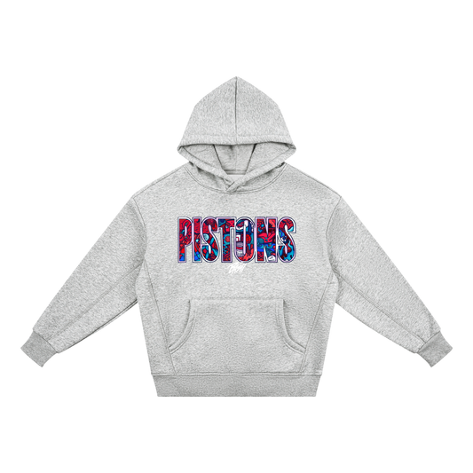 BASH CLLXXN kids doodle art hoodie with original hand drawn streetwear graphics by teen founder, oversized heavyweight fleece in signature doodle art style