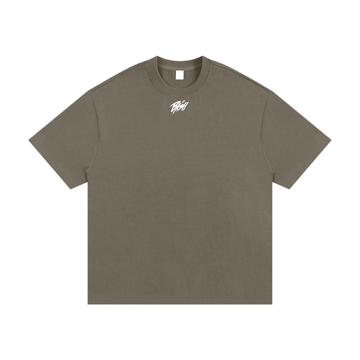 BASH CLLXXN heavyweight t-shirt featuring original hand drawn doodle art streetwear design by teen founder, intricate comic-inspired line art on black cotton tee