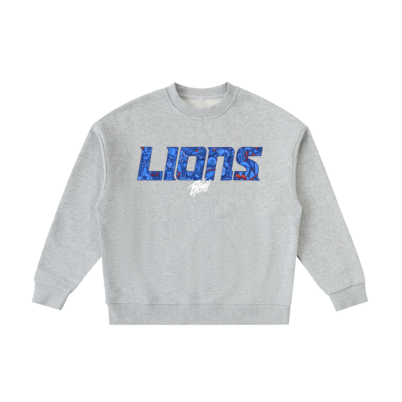 Kids Lions Fleece Crewneck Sweatshirt