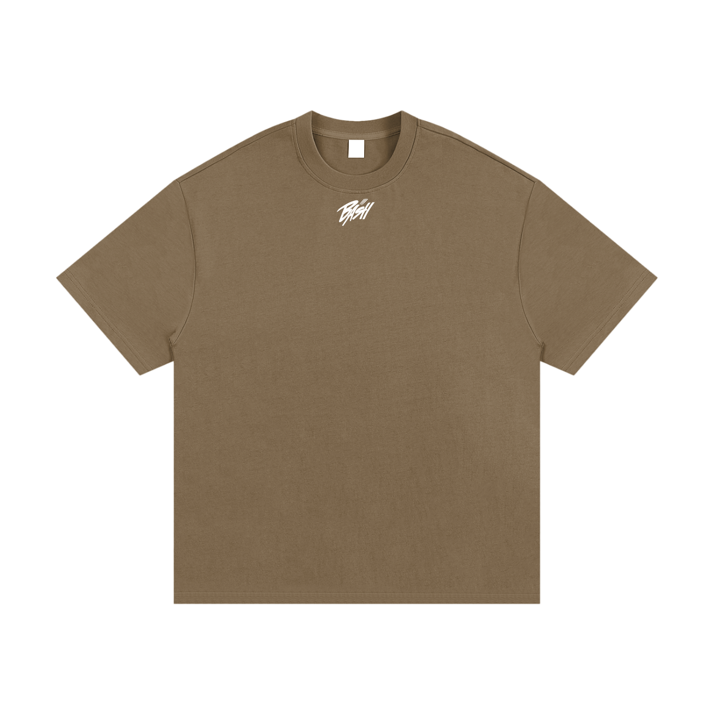 BASH CLLXXN heavyweight t-shirt featuring original hand drawn doodle art streetwear design by teen founder, intricate comic-inspired line art on black cotton tee