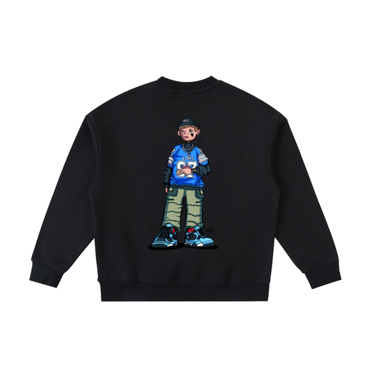 Kids Lions Fleece Crewneck Sweatshirt