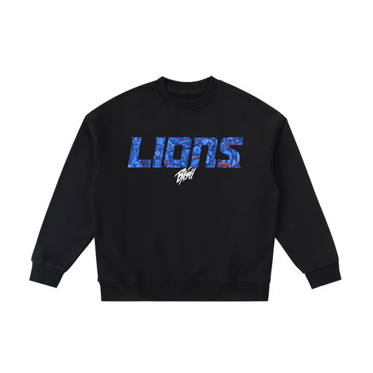 Kids Lions Fleece Crewneck Sweatshirt