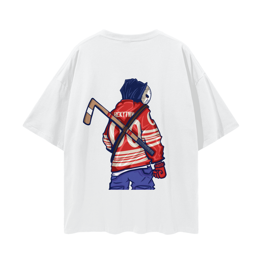 HOCKEYTWN Loose Drop Shoulder T-Shirt