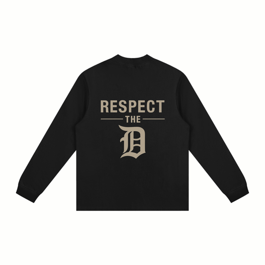 Mens Detroit Long Sleeve Tee
