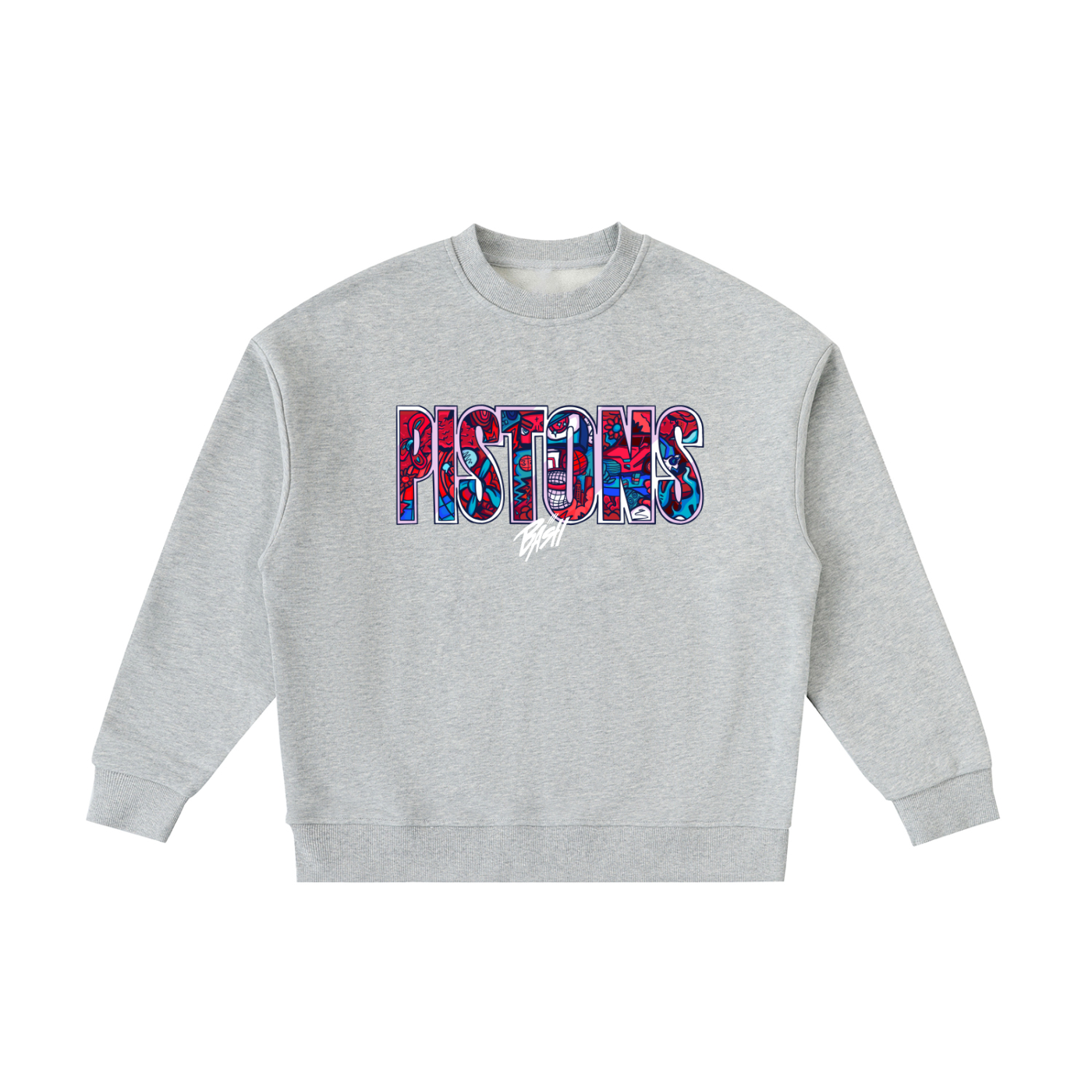 Kids Pistons Fleece Crewneck Sweatshirt