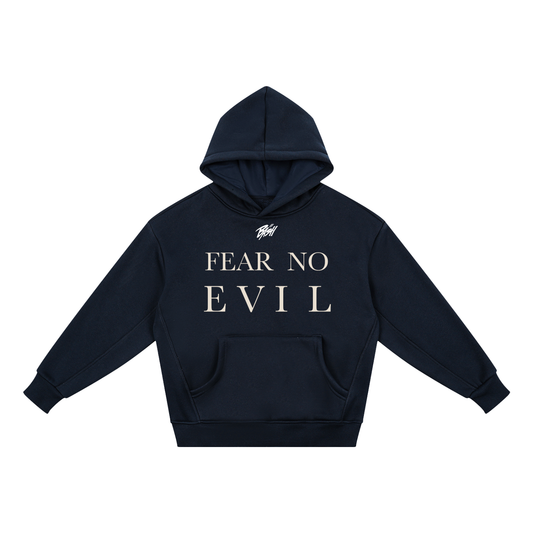 Kids FAITH Fleece Hoodie by BASH CLLXXN featuring original hand drawn doodle art streetwear design by teen founder on a soft fleece kids hoodie