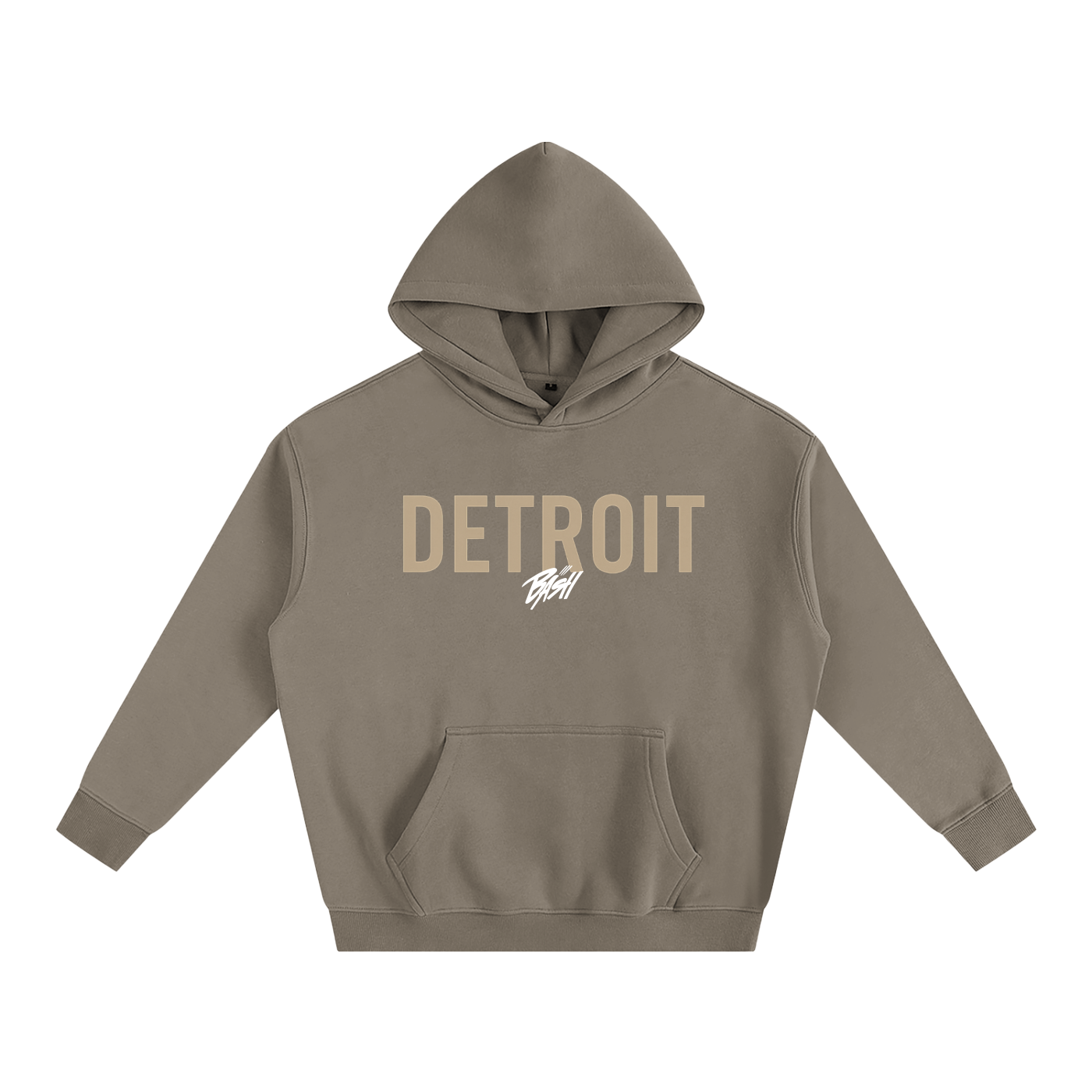 Mens Detroit Oversized Fleece Hoodie