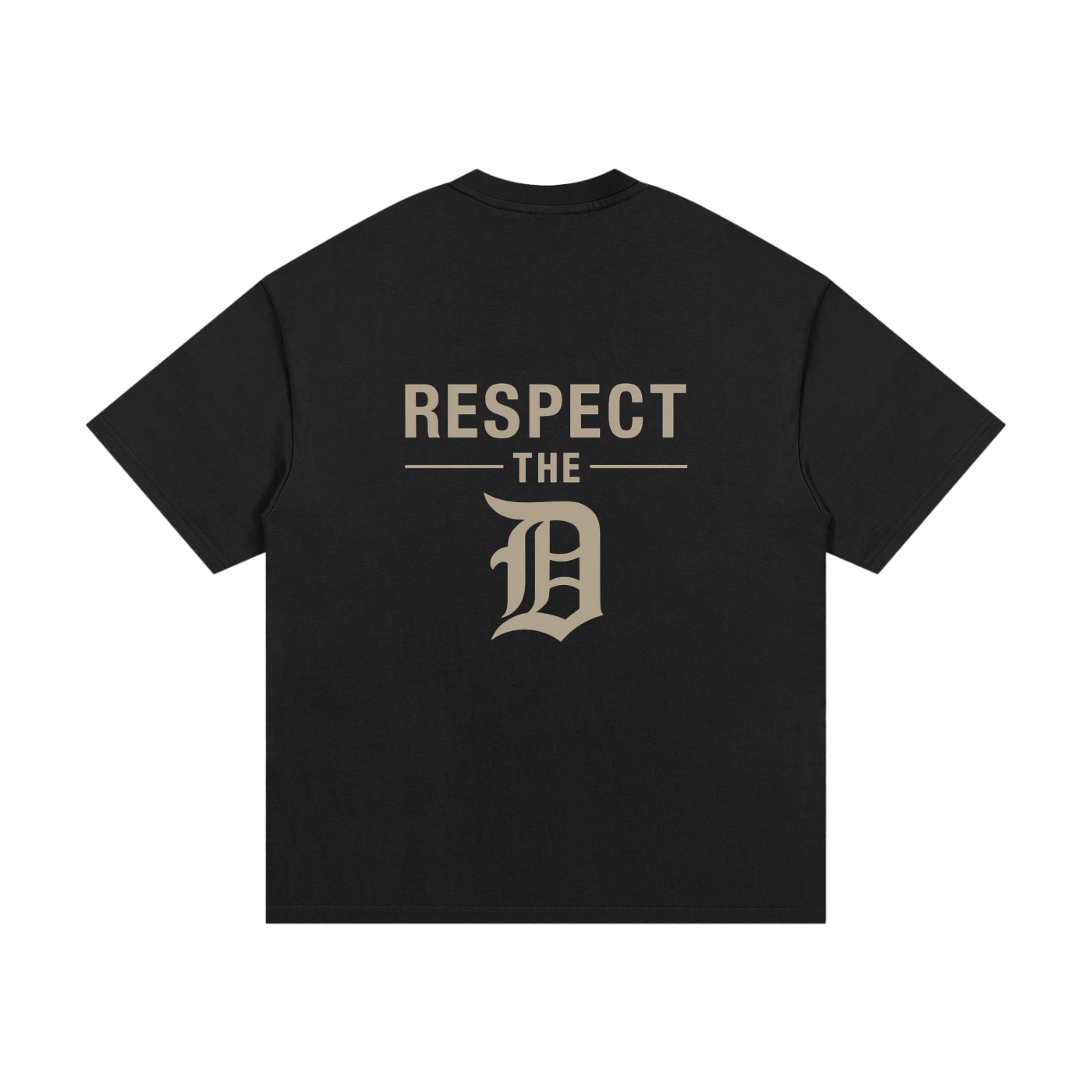 BASH CLLXXN heavyweight t-shirt featuring original hand drawn doodle art by Detroit teen founder, intricate comic book inspired streetwear design on dark cotton tee