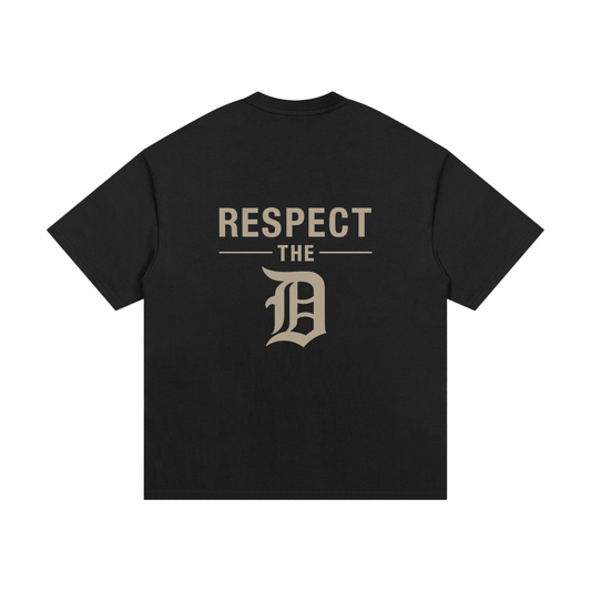 BASH CLLXXN heavyweight t-shirt featuring original hand drawn doodle art by Detroit teen founder, intricate comic book inspired streetwear design on dark cotton tee