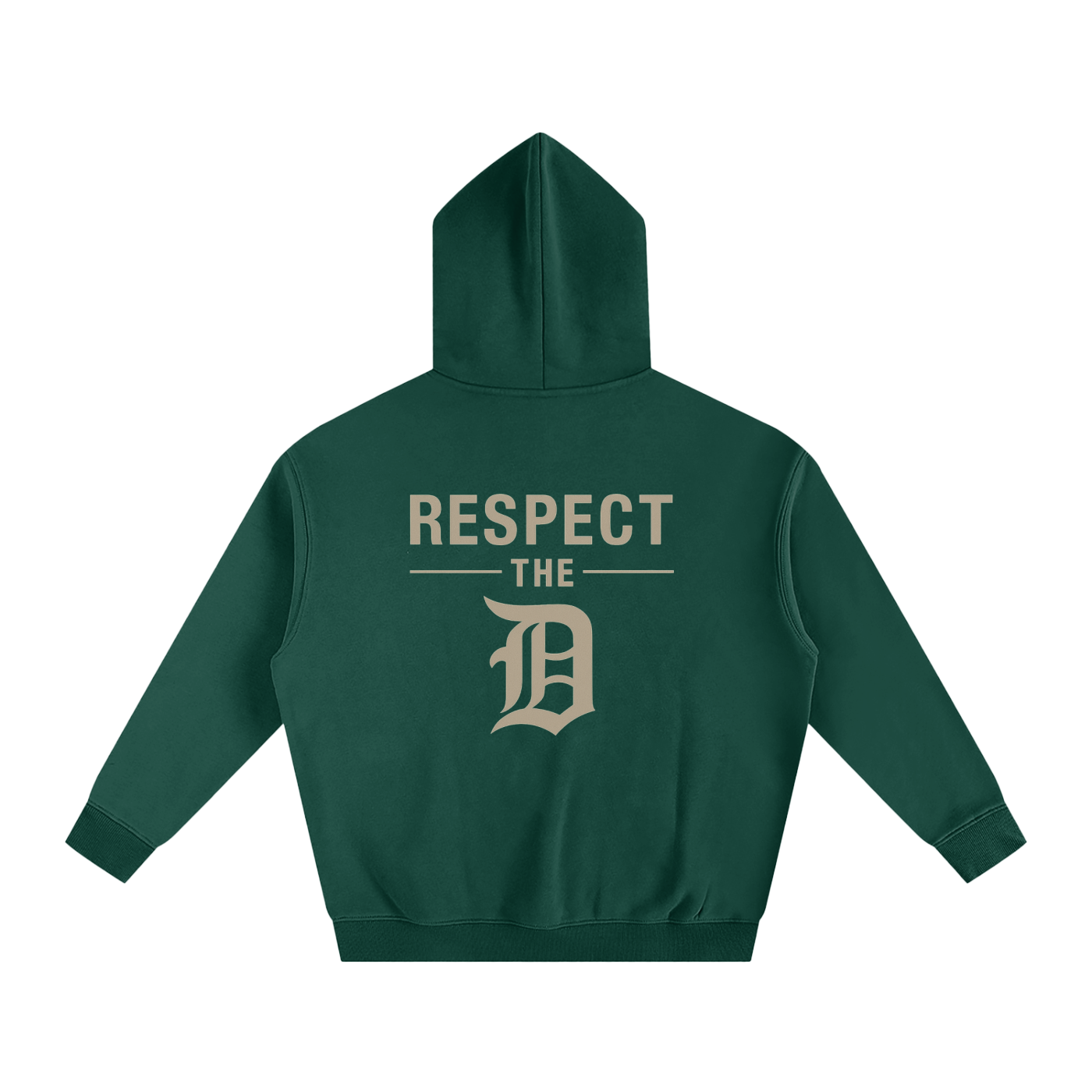 Mens Detroit Oversized Fleece Hoodie