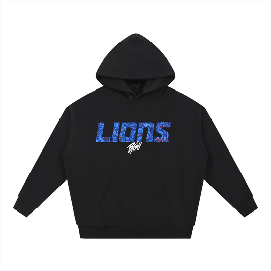 Mens Lions Heavyweight Hoodie