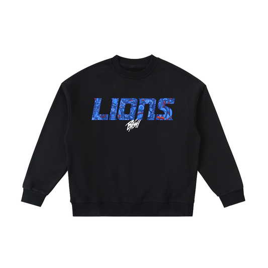 Kids Lions Fleece Crewneck Sweatshirt