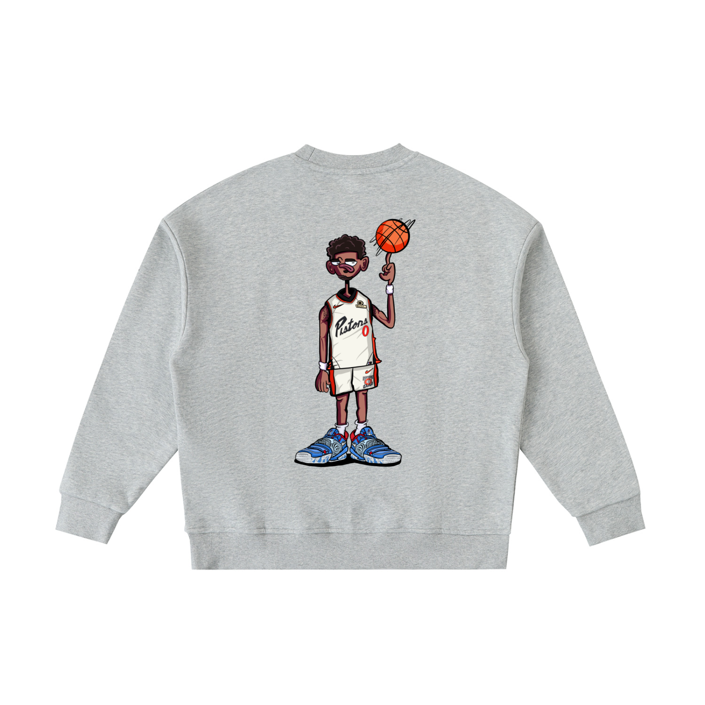 Kids Pistons Fleece Crewneck Sweatshirt