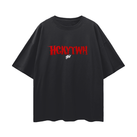 HOCKEYTWN Loose Drop Shoulder T-Shirt