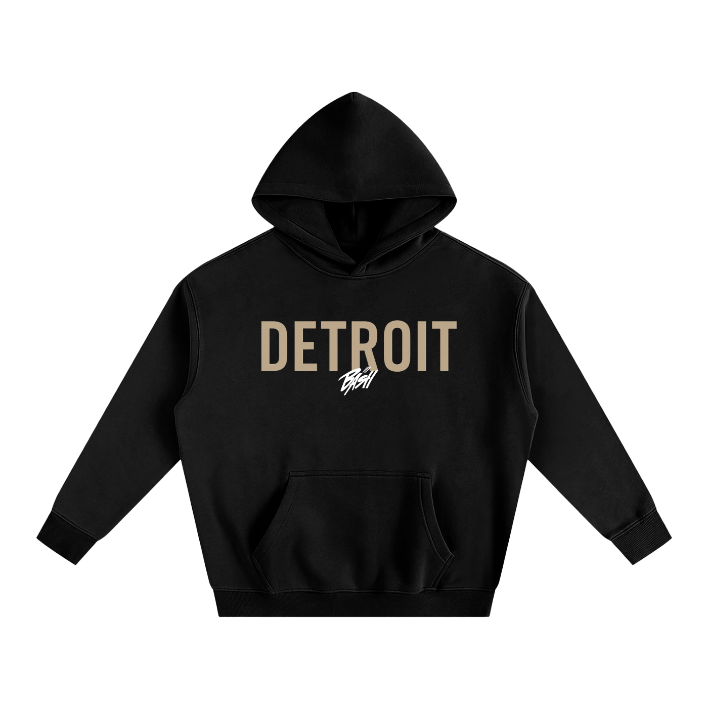 Mens Detroit Oversized Fleece Hoodie