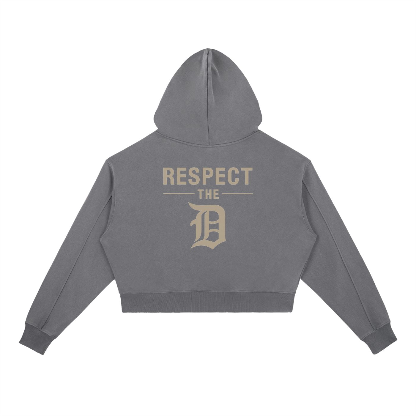 Womens Detroit Vintage Washed Heavyweight Hoodie