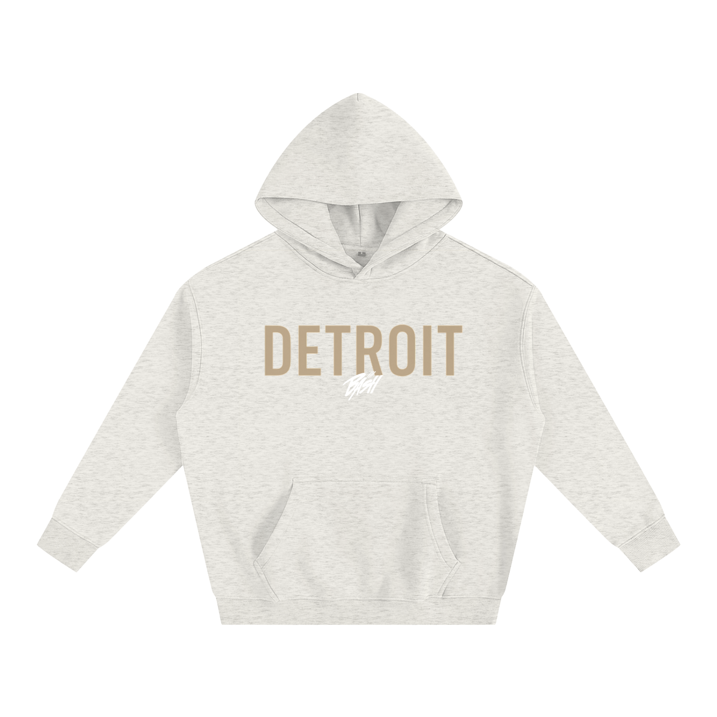 Mens Detroit Oversized Fleece Hoodie
