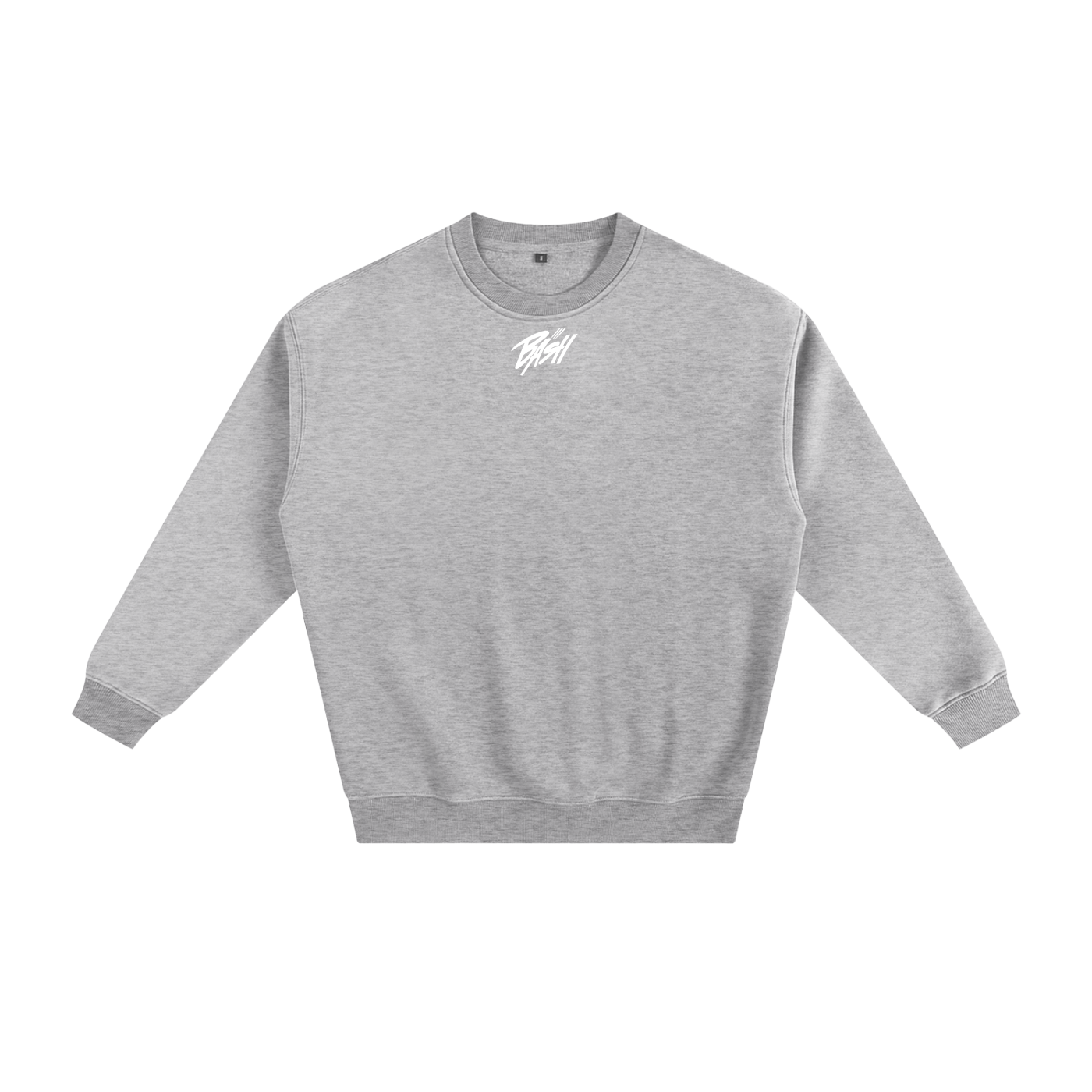 BASH CLLXXN hand drawn doodle art fleece sweatshirt featuring original streetwear artwork sketched by teen founder on heavyweight 350g fleece
