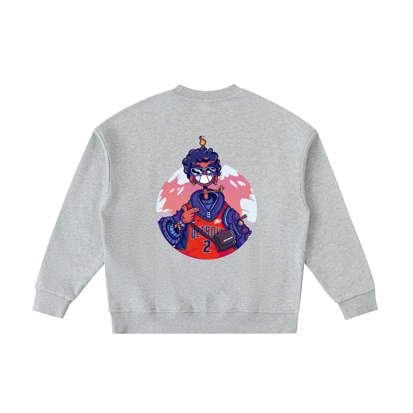 Kids Pistons Fleece Crewneck Sweatshirt